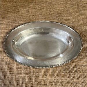Silver Tone Tray